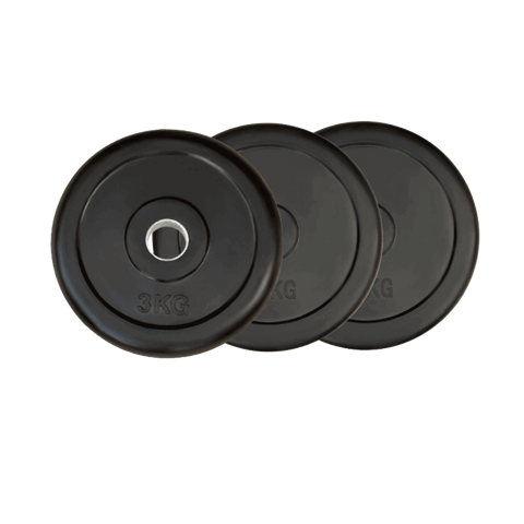 POWER-EXTREME Weight Plate, Rubberized, 30mm