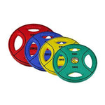 POWER-XTREME Weight Plate With 4 Grip-Holes, Polyurethane, Multicolored, 50mm