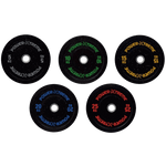 POWER-XTREME Hantelscheibe, Bumper Plate, Gummigranulat, 51mm