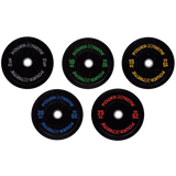 POWER-XTREME Hantelscheibe, Bumper Plate, Gummigranulat, 51mm