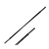 POWER-EXTREME Barbell Bar 140cm, Rubberized, Hollow, 30mm