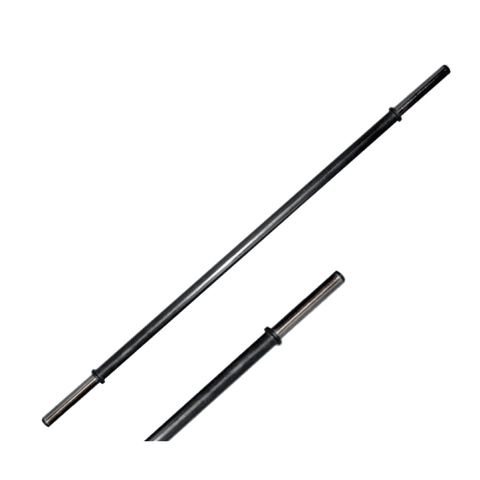 POWER-EXTREME Barbell Bar 140cm, Rubberized, Hollow, 30mm