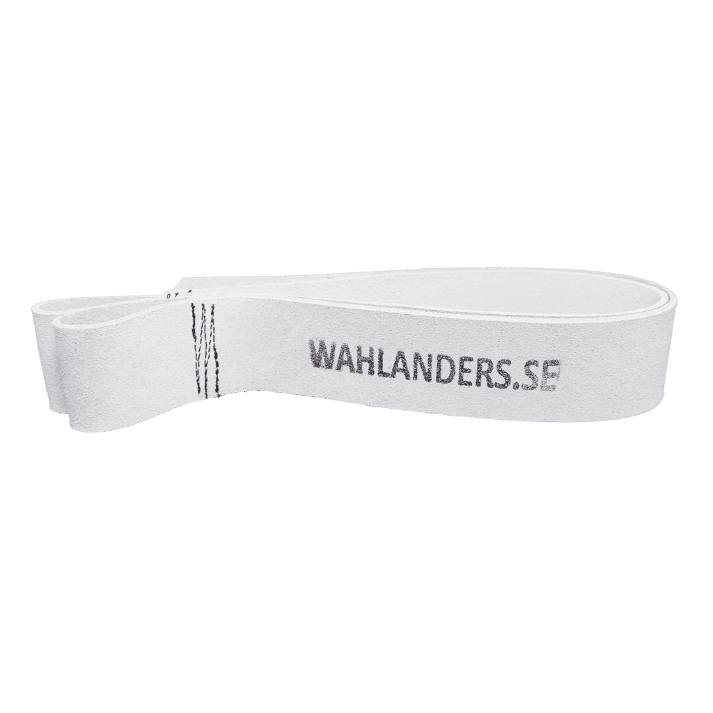 Wahlanders Powerlifting Belt, White Leather, IPF Approved