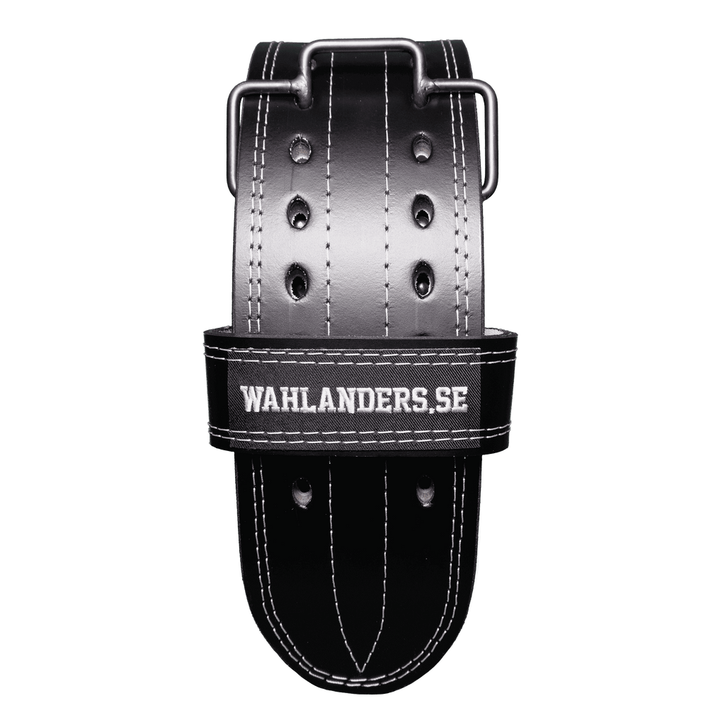 Wahlanders Powerlifting Belt, Black Leather, IPF Approved