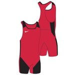 Nike Men's Weightlifting Singlet - Gewichthebertrikot - Scarlet/Black