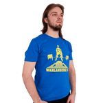 Wahlanders T-Shirt, Blue-Yellow